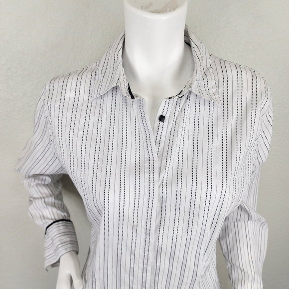 Pendleton Business Casual Button Down Long Sleeve Shirt  Size 14 - Picture 3 of 13